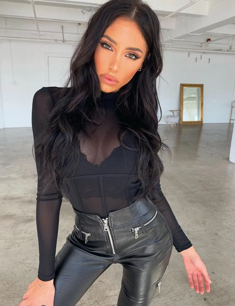 Leslie Bodysuit - Black