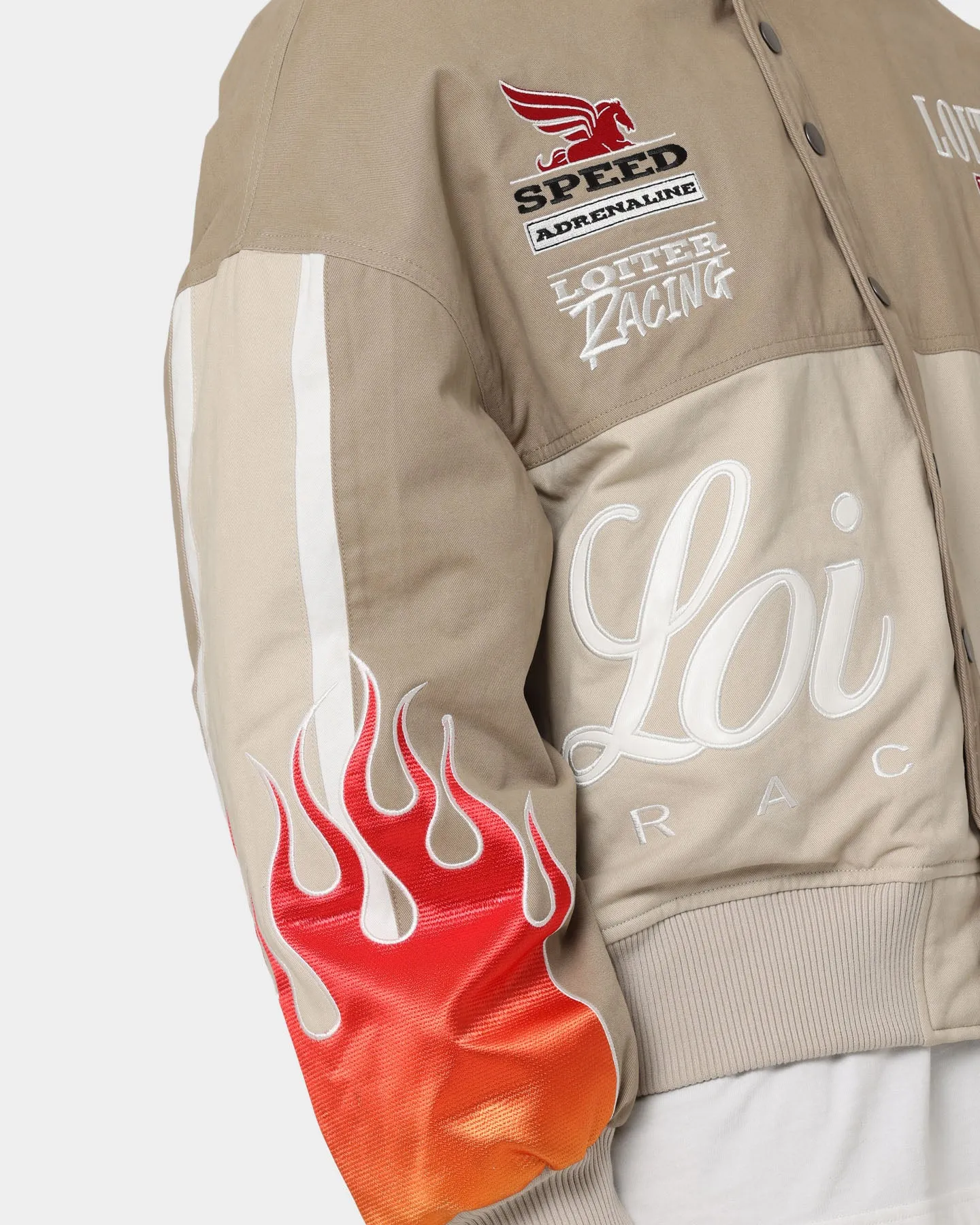 Loiter Daytona Motor Jacket Beige