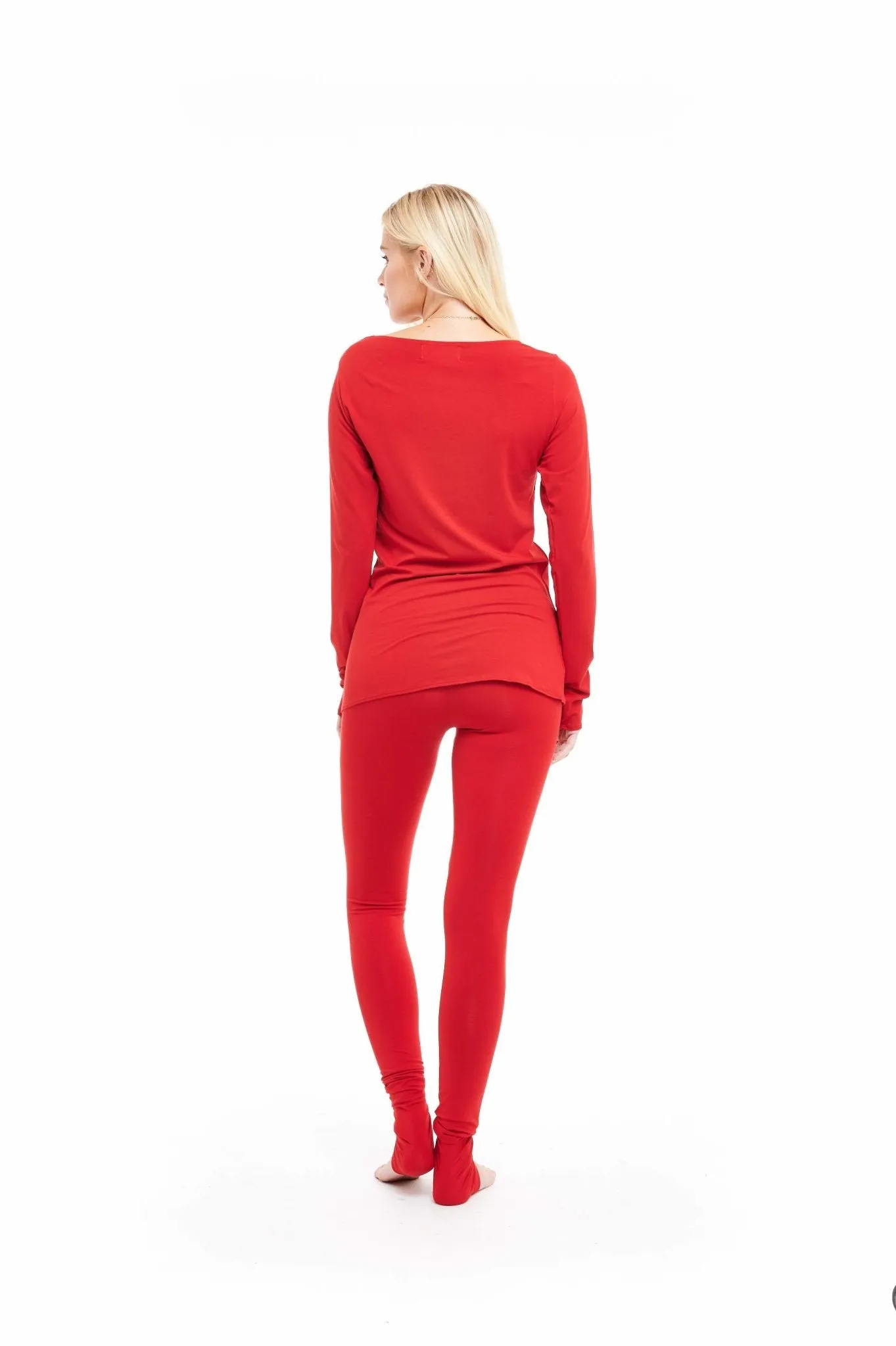 LONG LEGGINGS RED