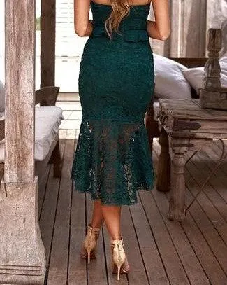 Madison Dress in Green