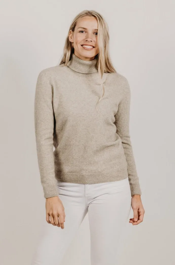 Mahana Cashmere Turtle Neck Sweater