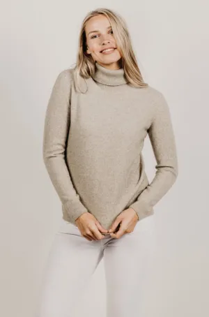 Mahana Cashmere Turtle Neck Sweater