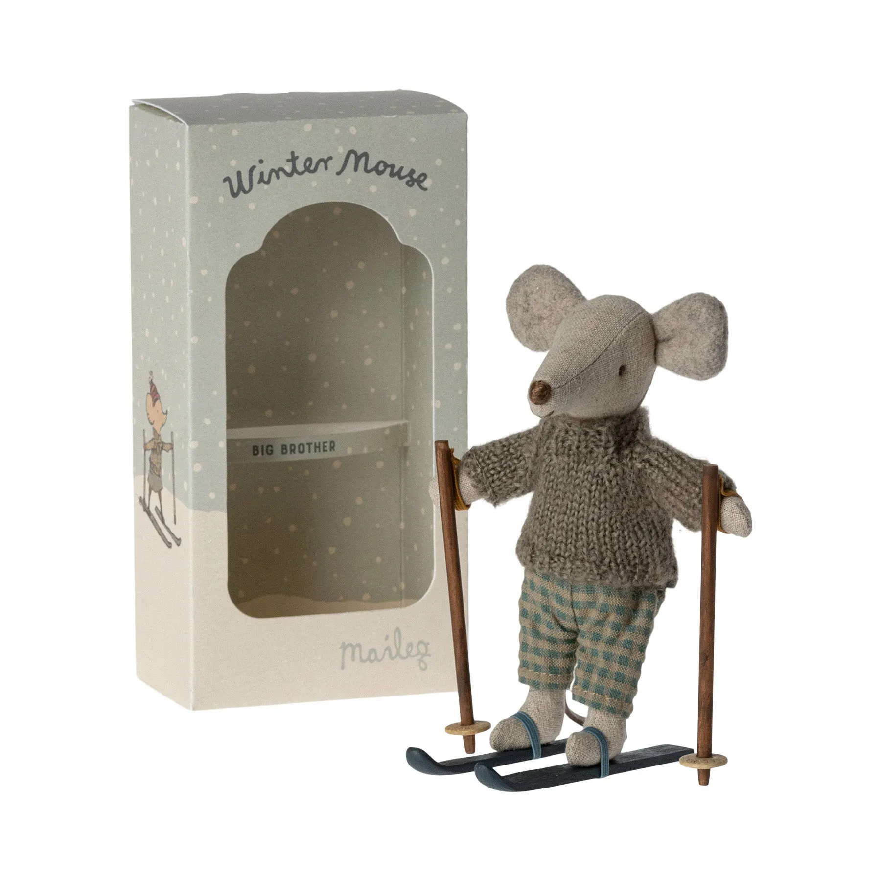 Maileg Winter Ski Mouse, Big Brother