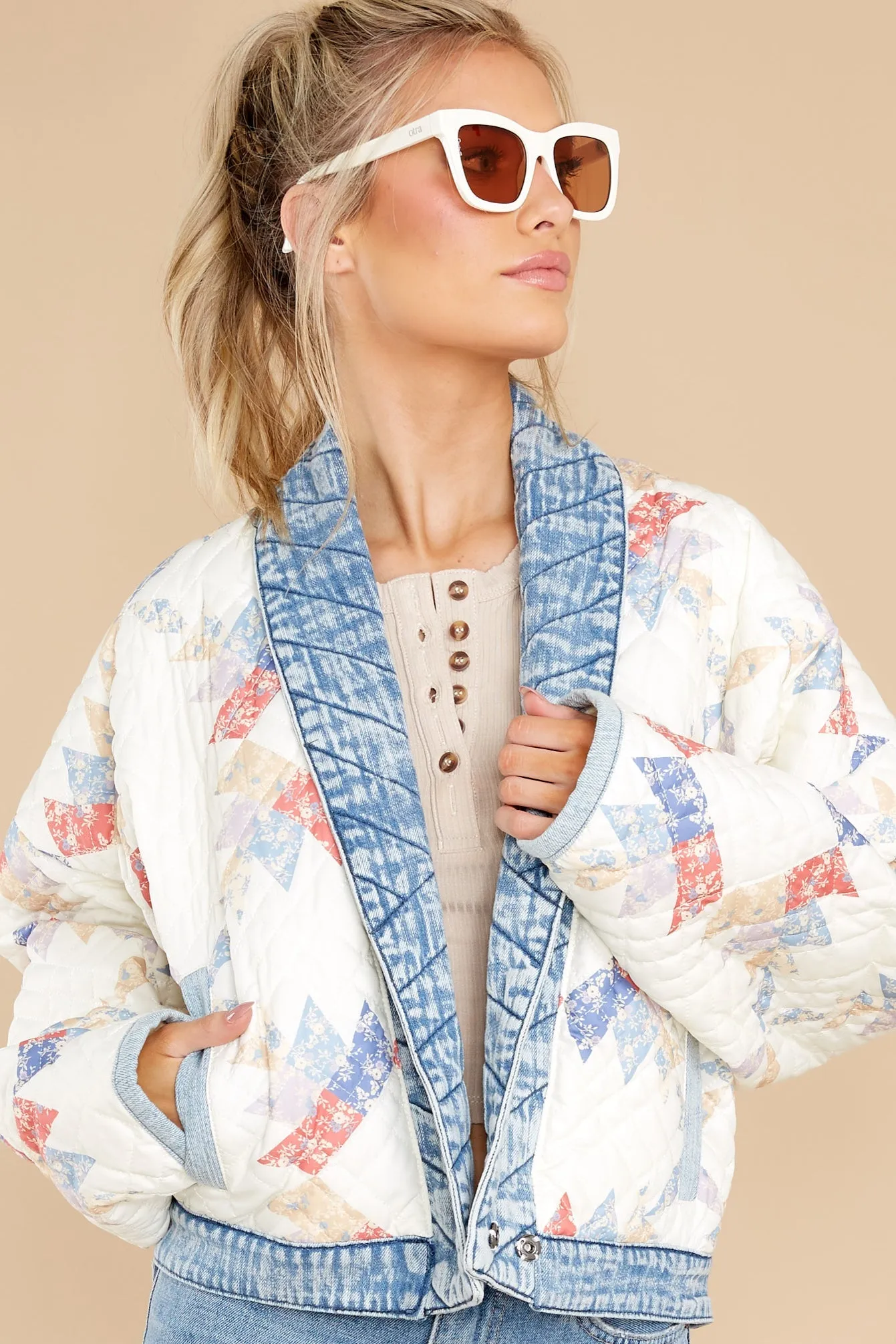 Making Memories Quilted Kimono Jacket