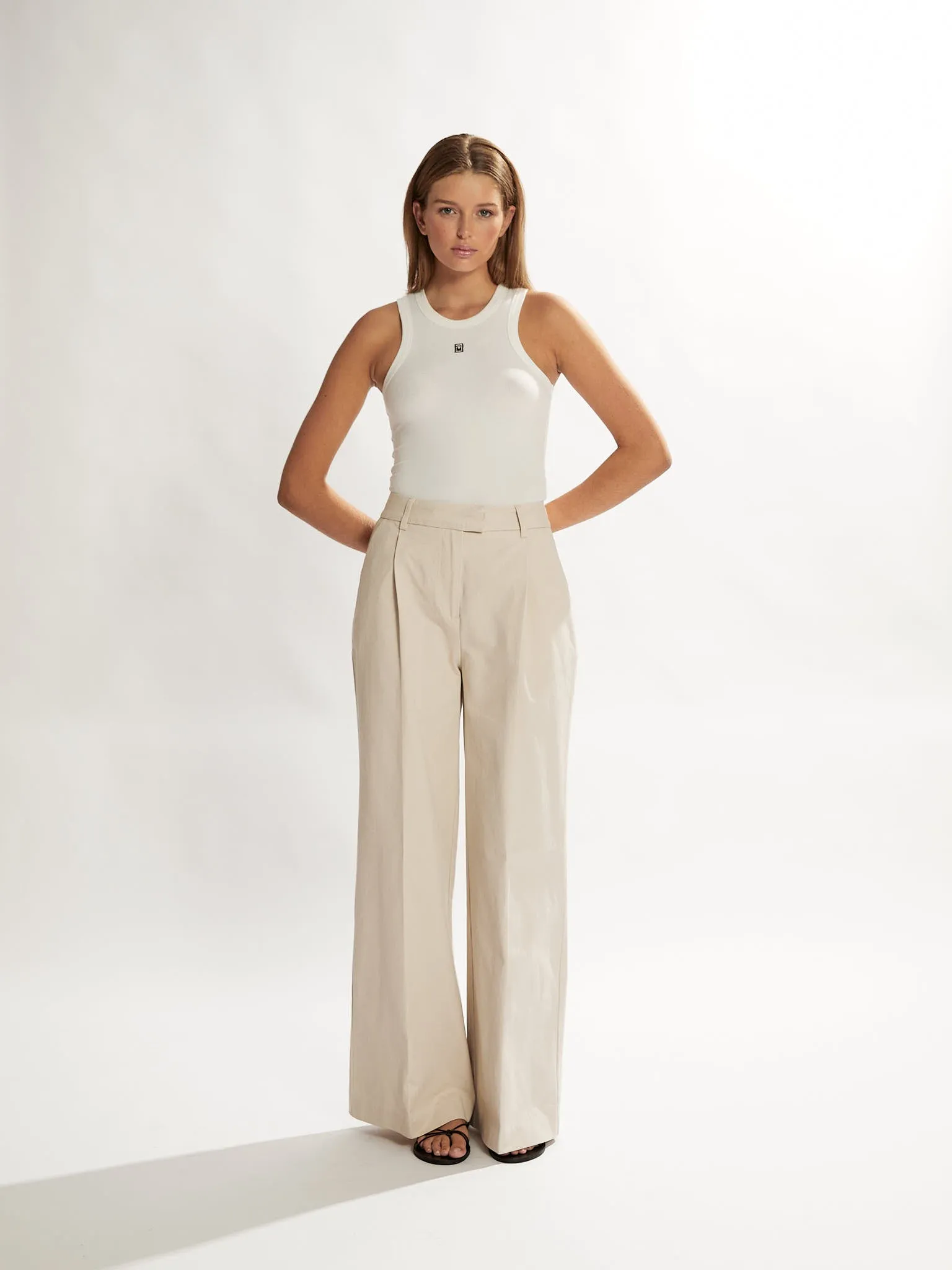 Maverick Trousers Almond