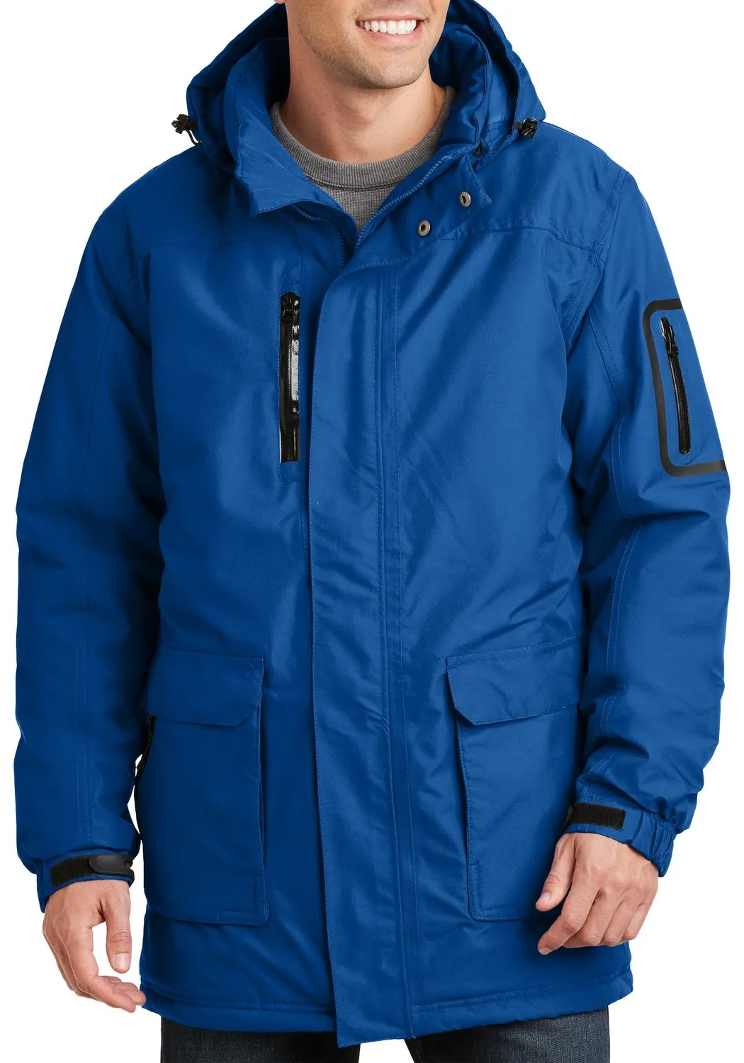 Men's Wind-Resistant Heavyweight Hooded Waterproof Parka