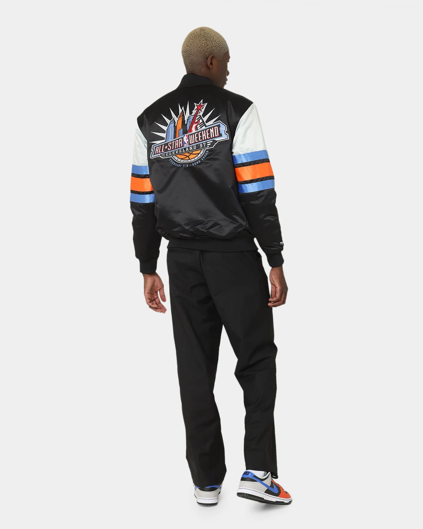 Mitchell & Ness All Star Game Heavy Satin Jacket Black