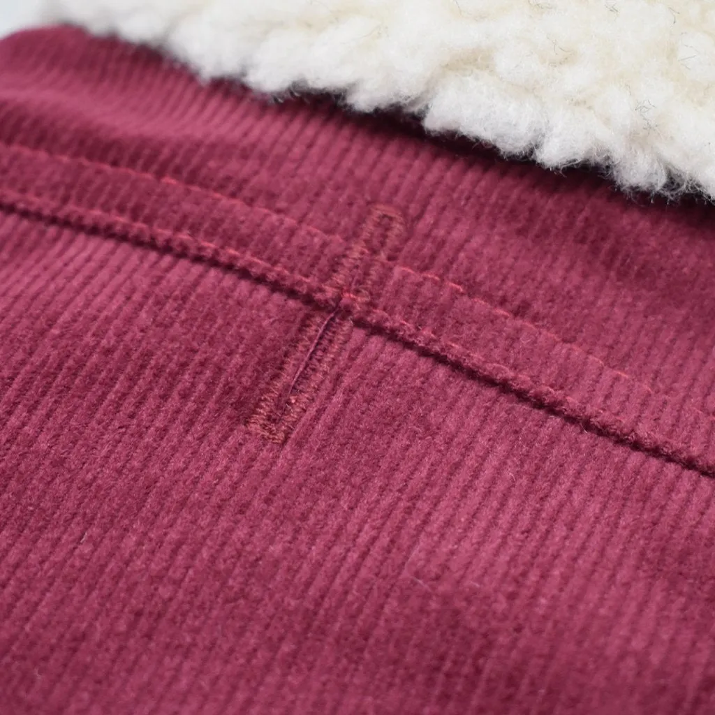 Modern Classic Dog Coat Merlot