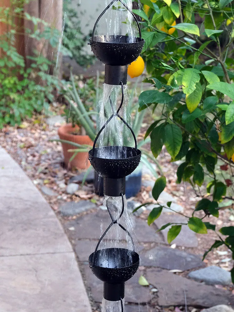 Modern Flower Cup Rain Chain™