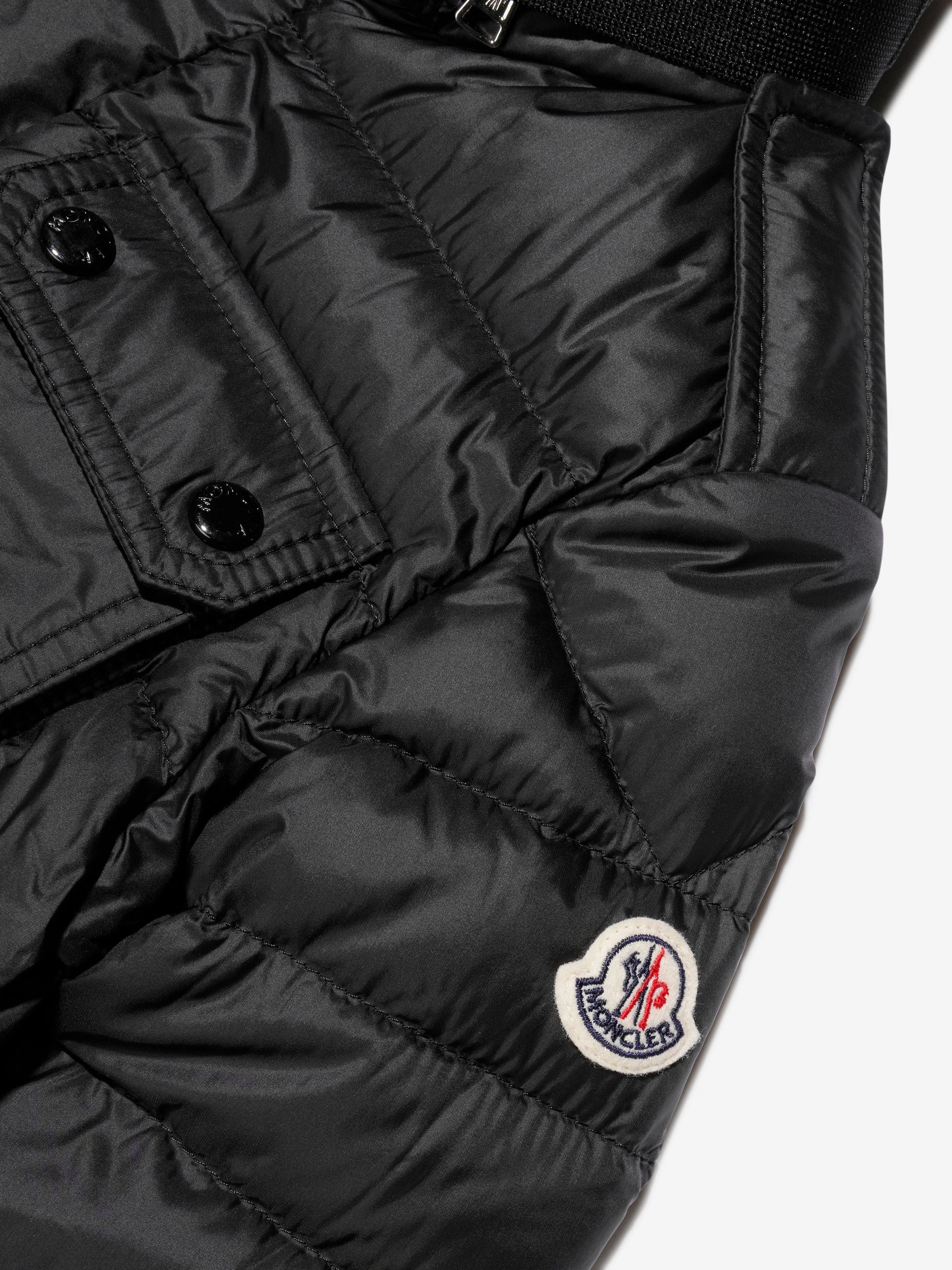 Moncler Enfant Boys Down Padded Arakim Short Parka in Black