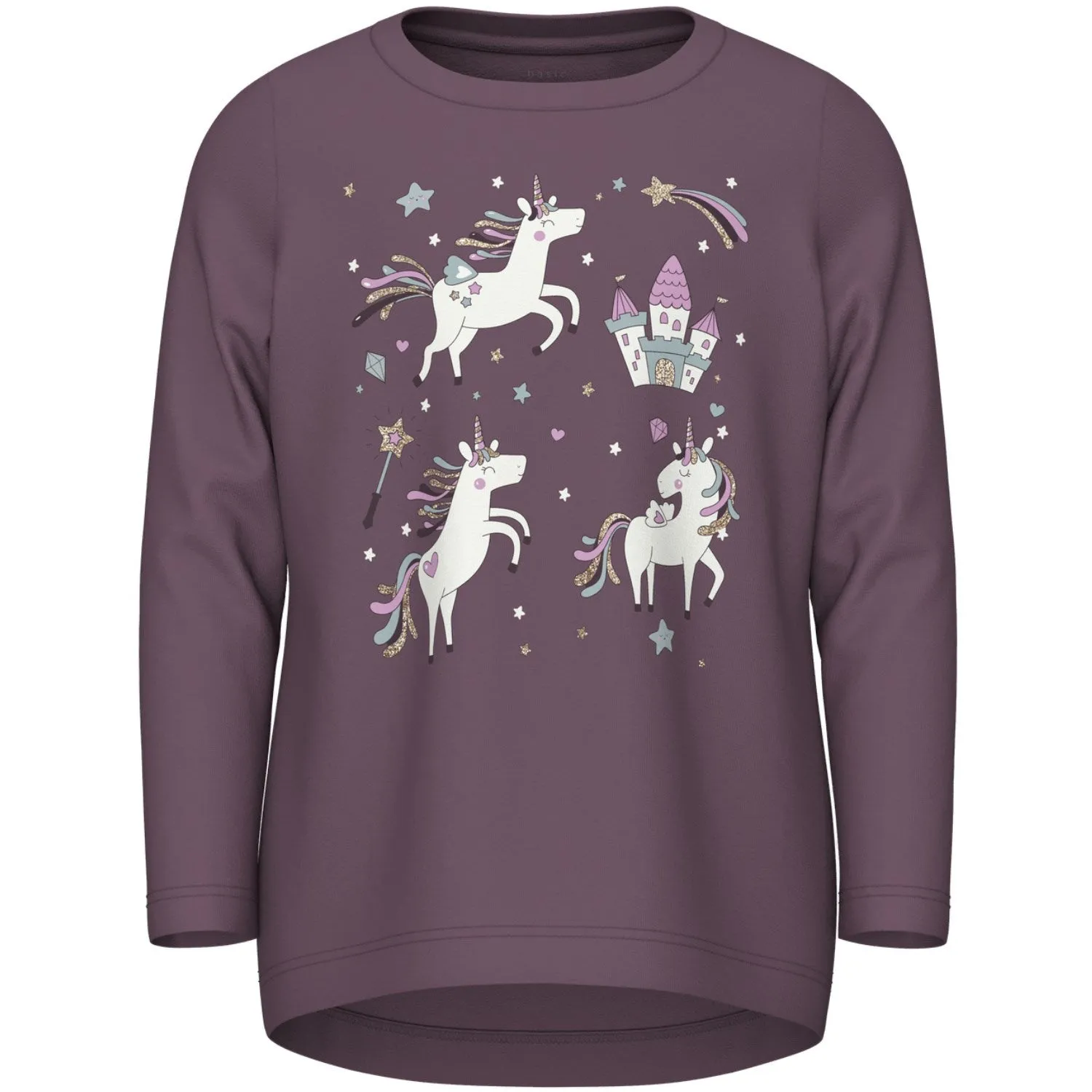 Name It Arctic Dusk Unicorn Vix Blouse