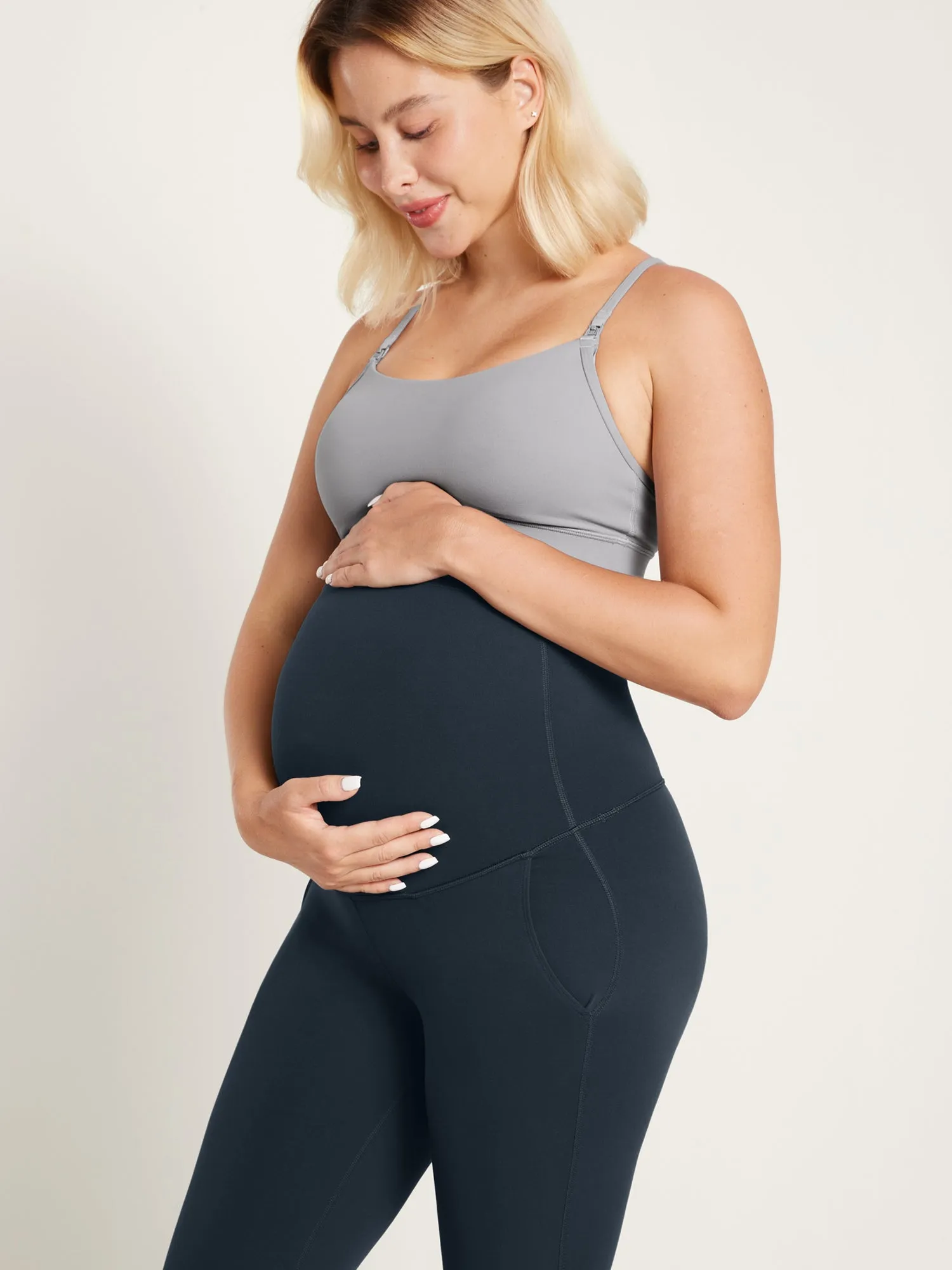 Natrelax® Maternity Flare Leggings 31" - With Pockets