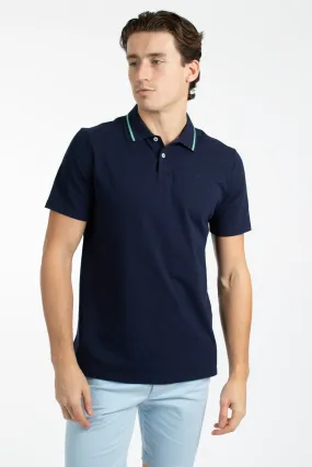 Navy Pique Polo Shirt