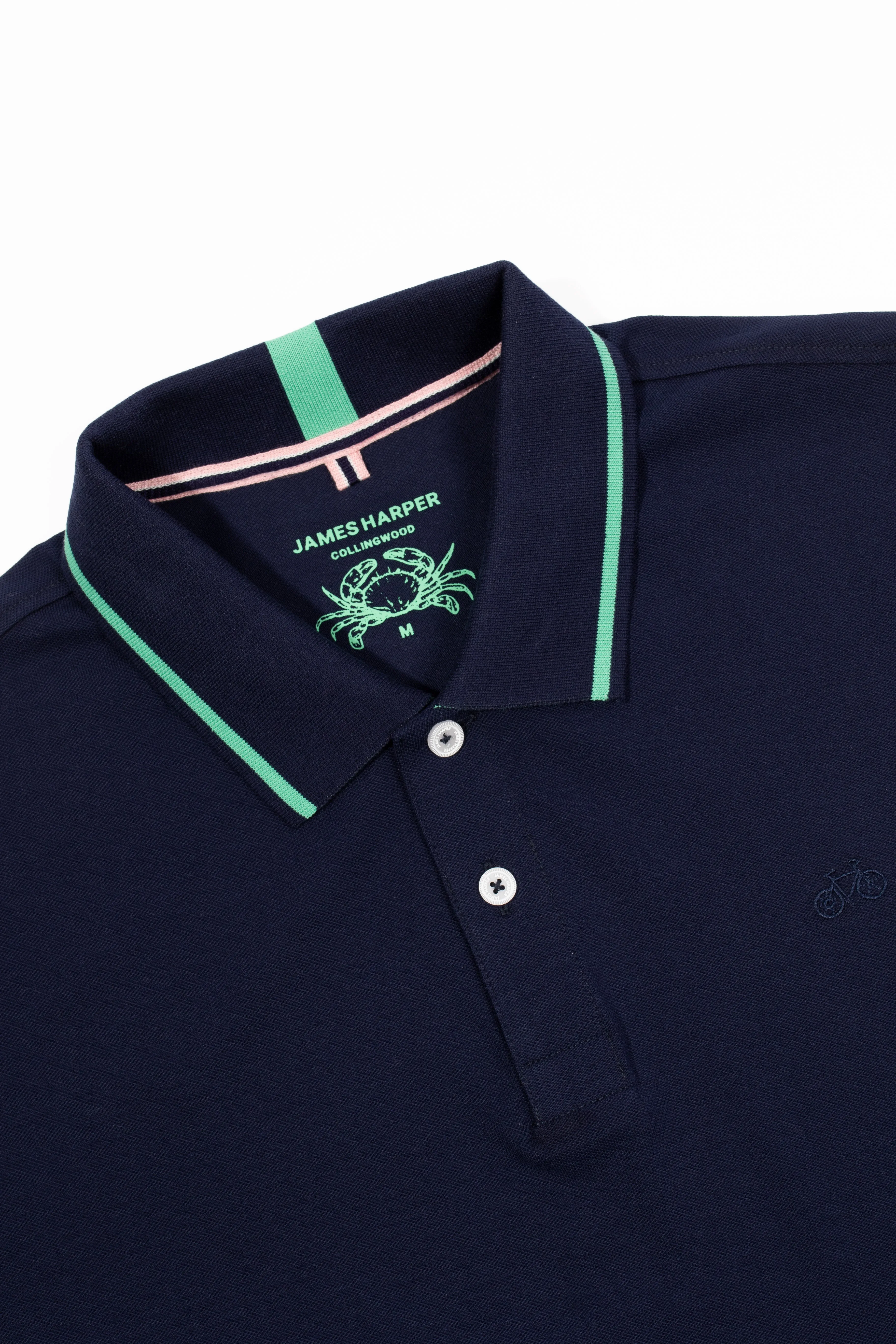 Navy Pique Polo Shirt