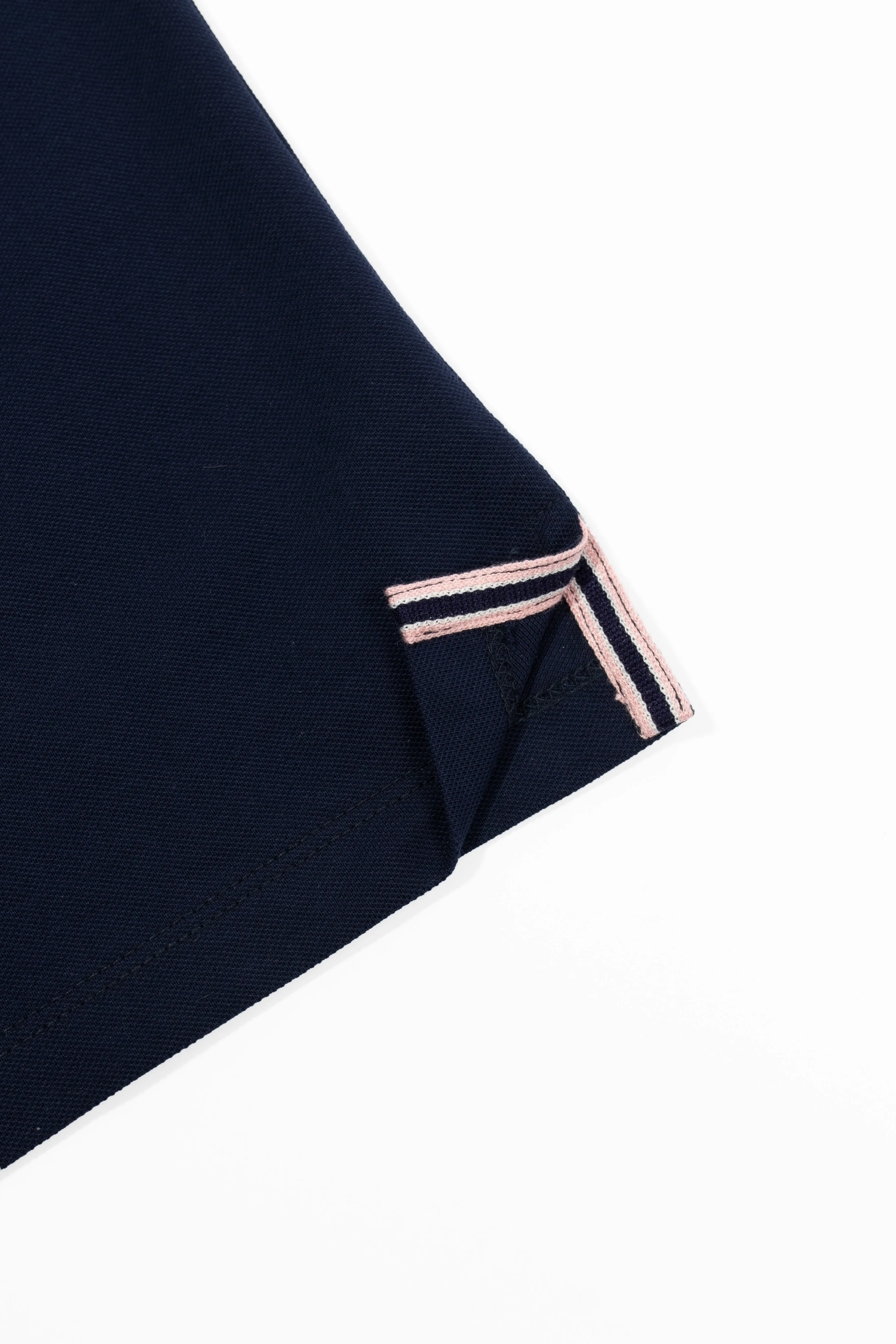 Navy Pique Polo Shirt