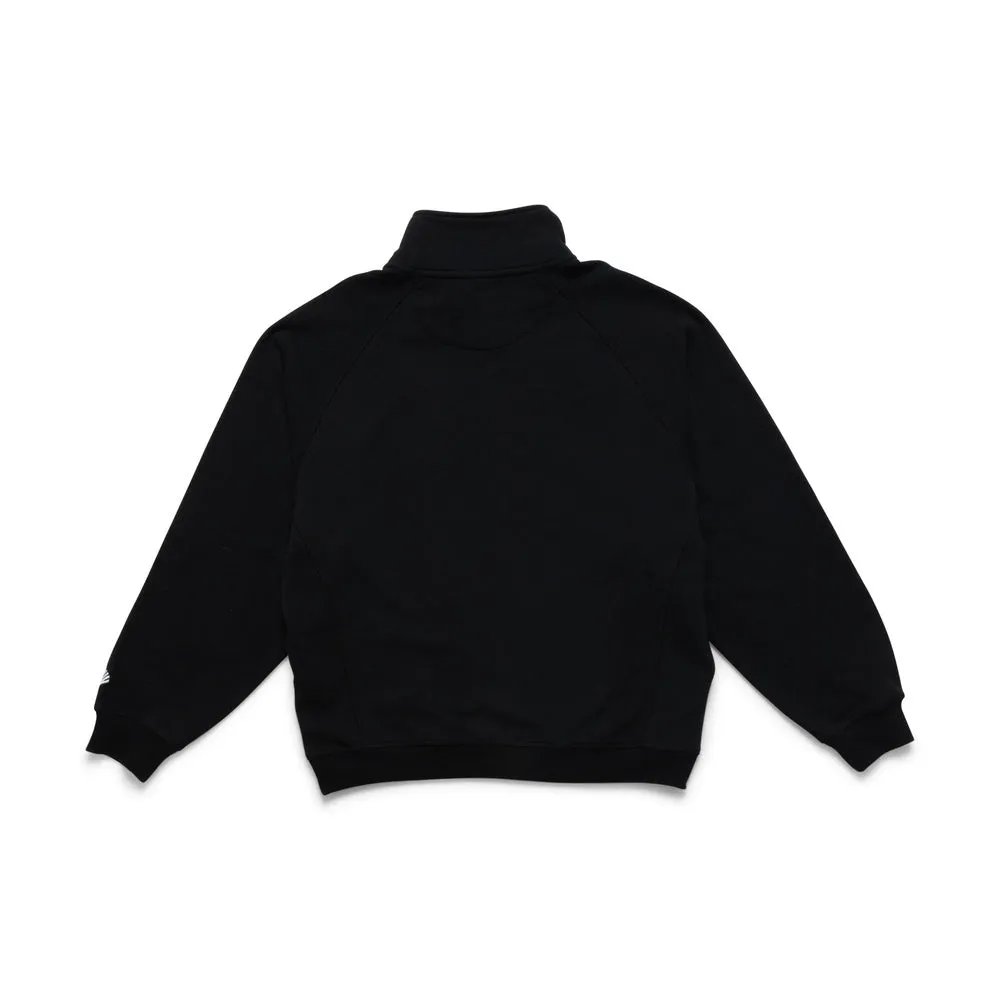 New Amsterdam Half-Zip Turtleneck Sweat (black)