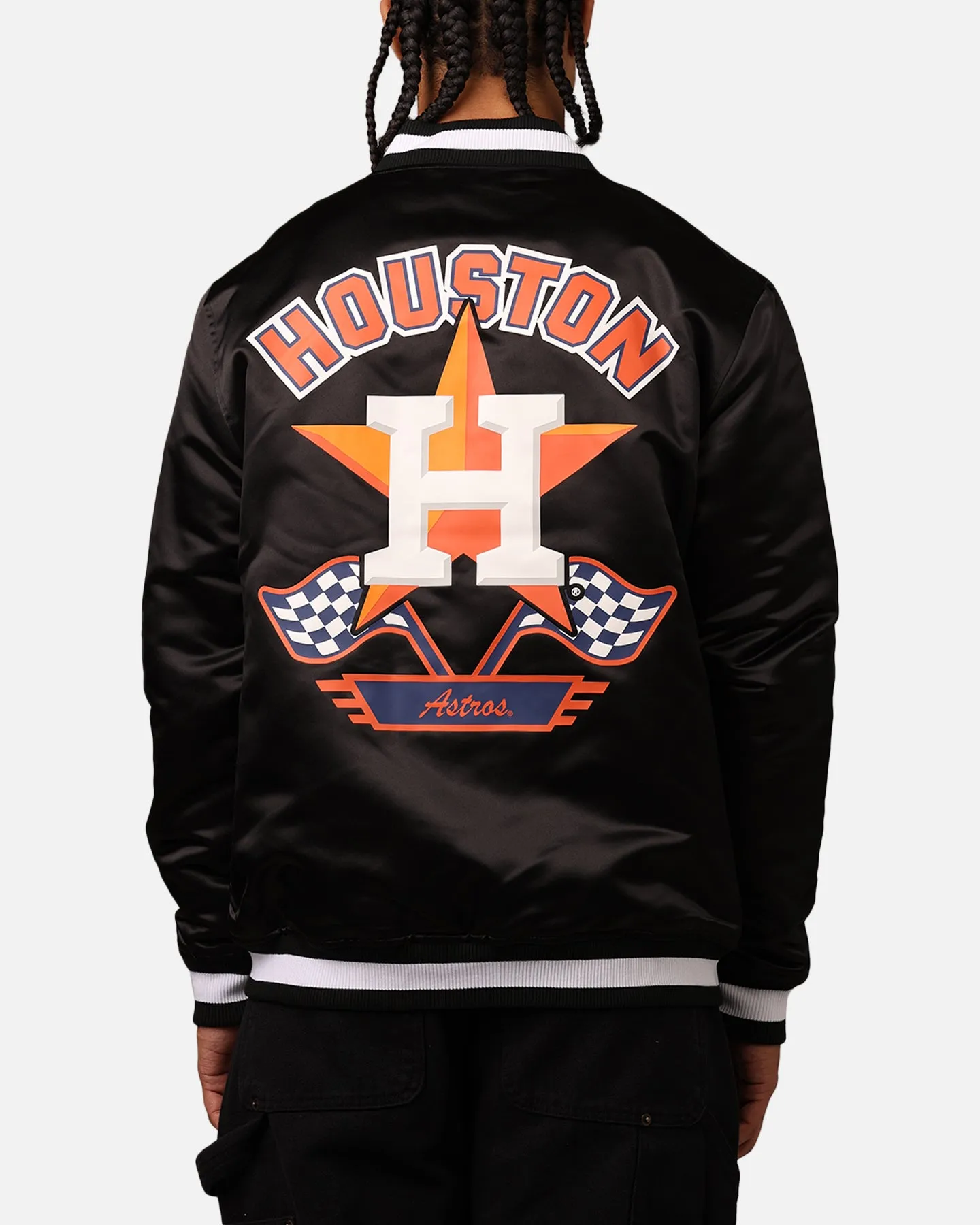 New Era Houston Astros 2024 Rally Drive Jacket Black/White