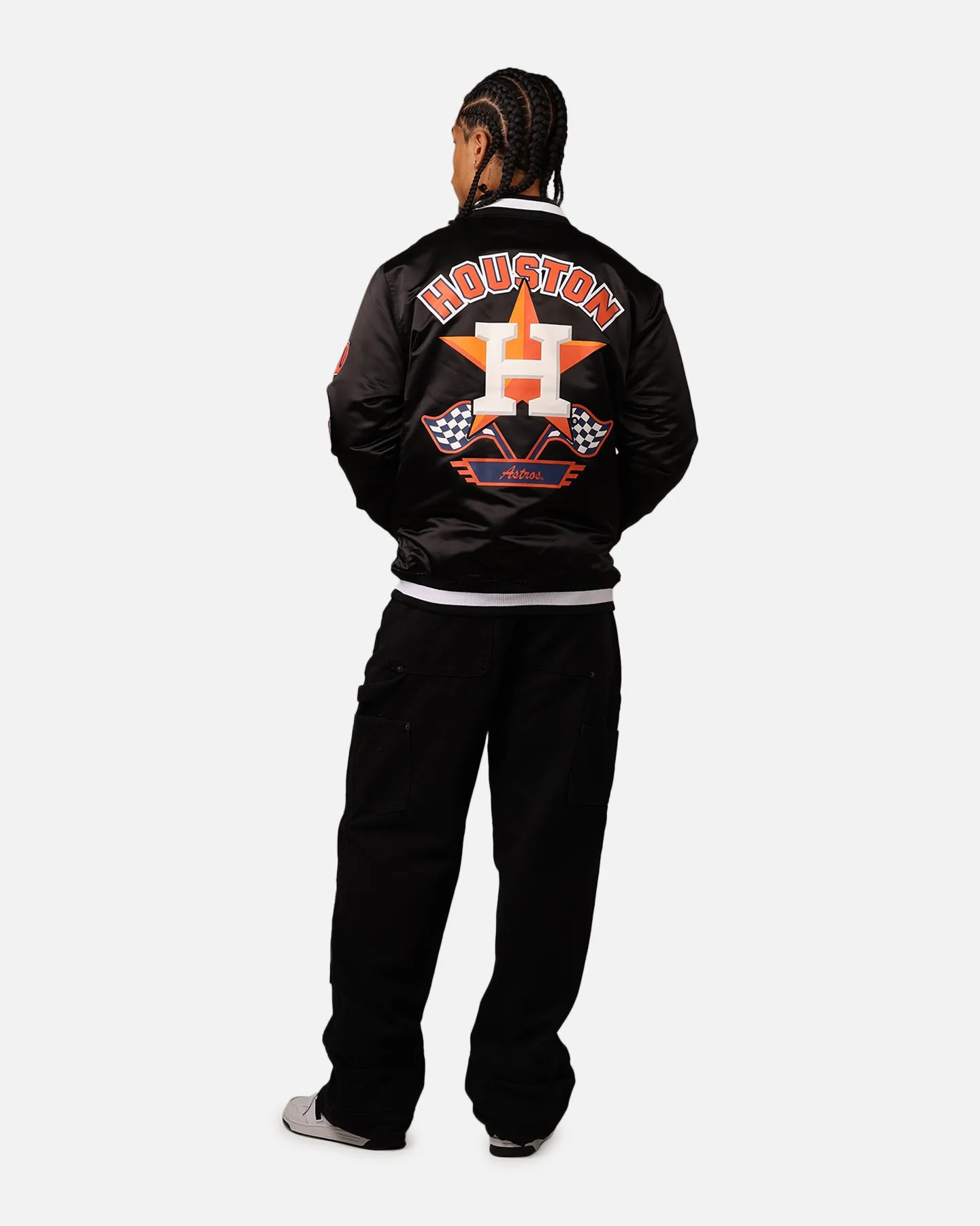 New Era Houston Astros 2024 Rally Drive Jacket Black/White