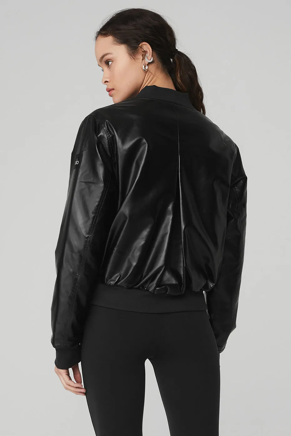 Night Life Bomber - Black