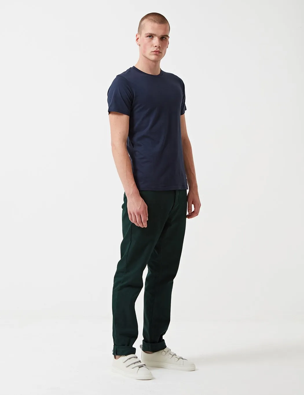 Norse Projects Aros Heavy Chino (Regular) - Moss Green