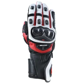 Oxford RP-2R Men White Road Sports Gloves Black Red