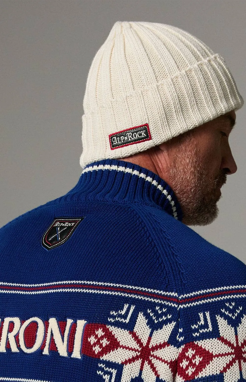 Peroni X Alp N Rock Beanie | Ivory