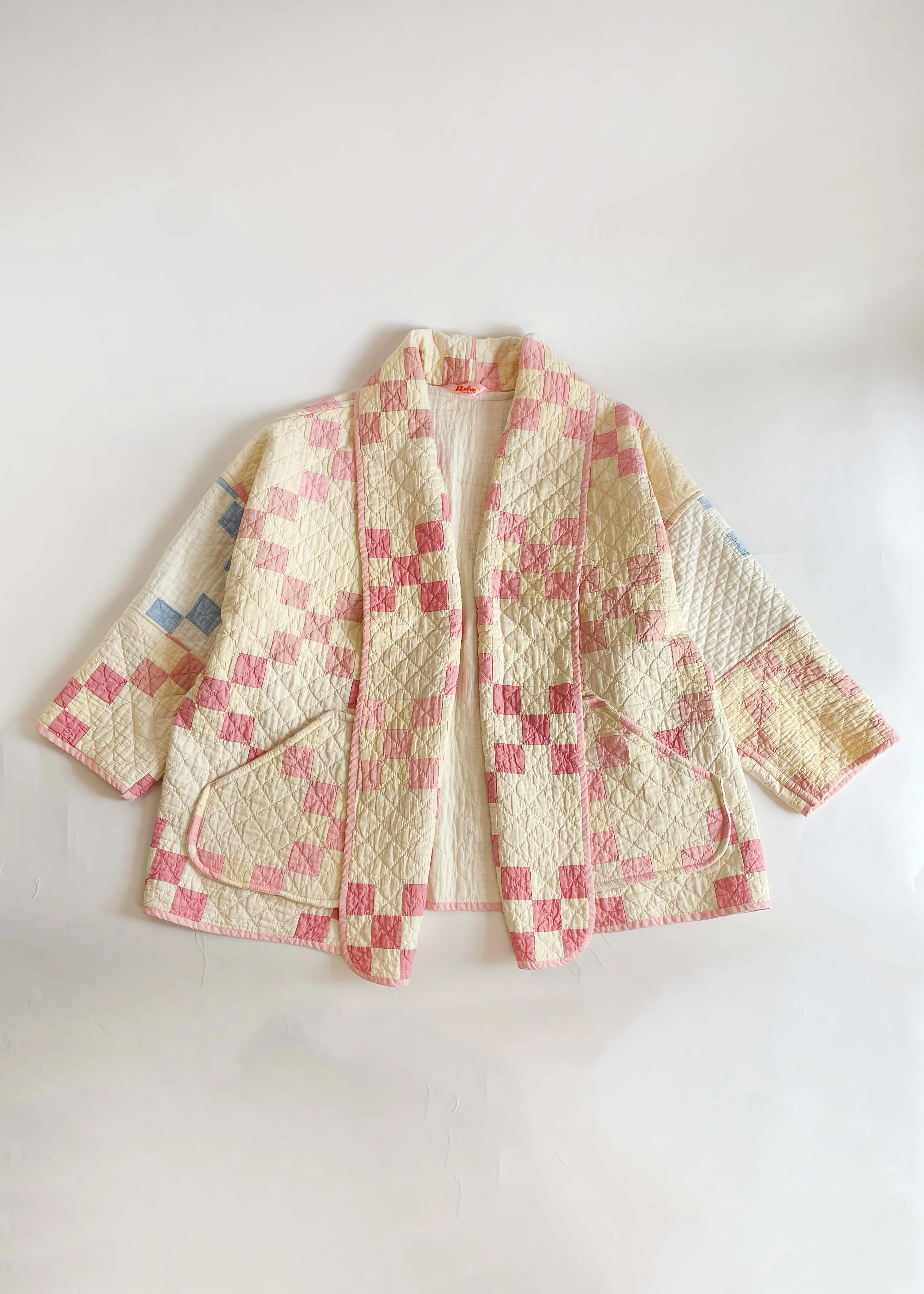 Pink and Blue Patchwork Emma Jacket