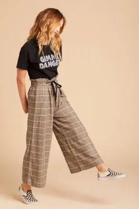 Plaid Charlie Pant