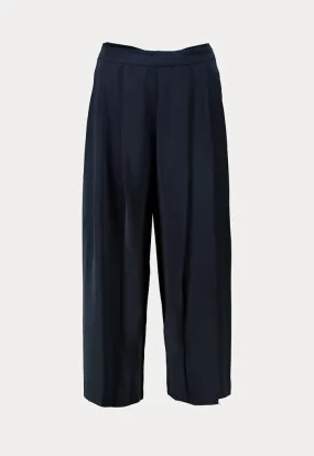 Pleated Fluid Culottes