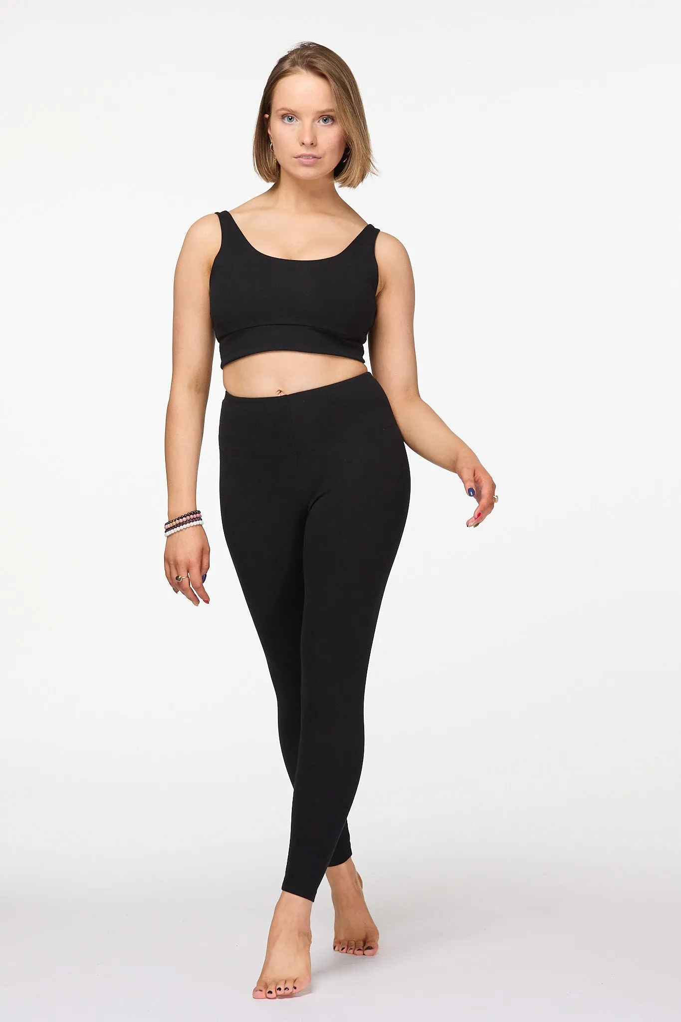 Power Leggings  7/8 | Black