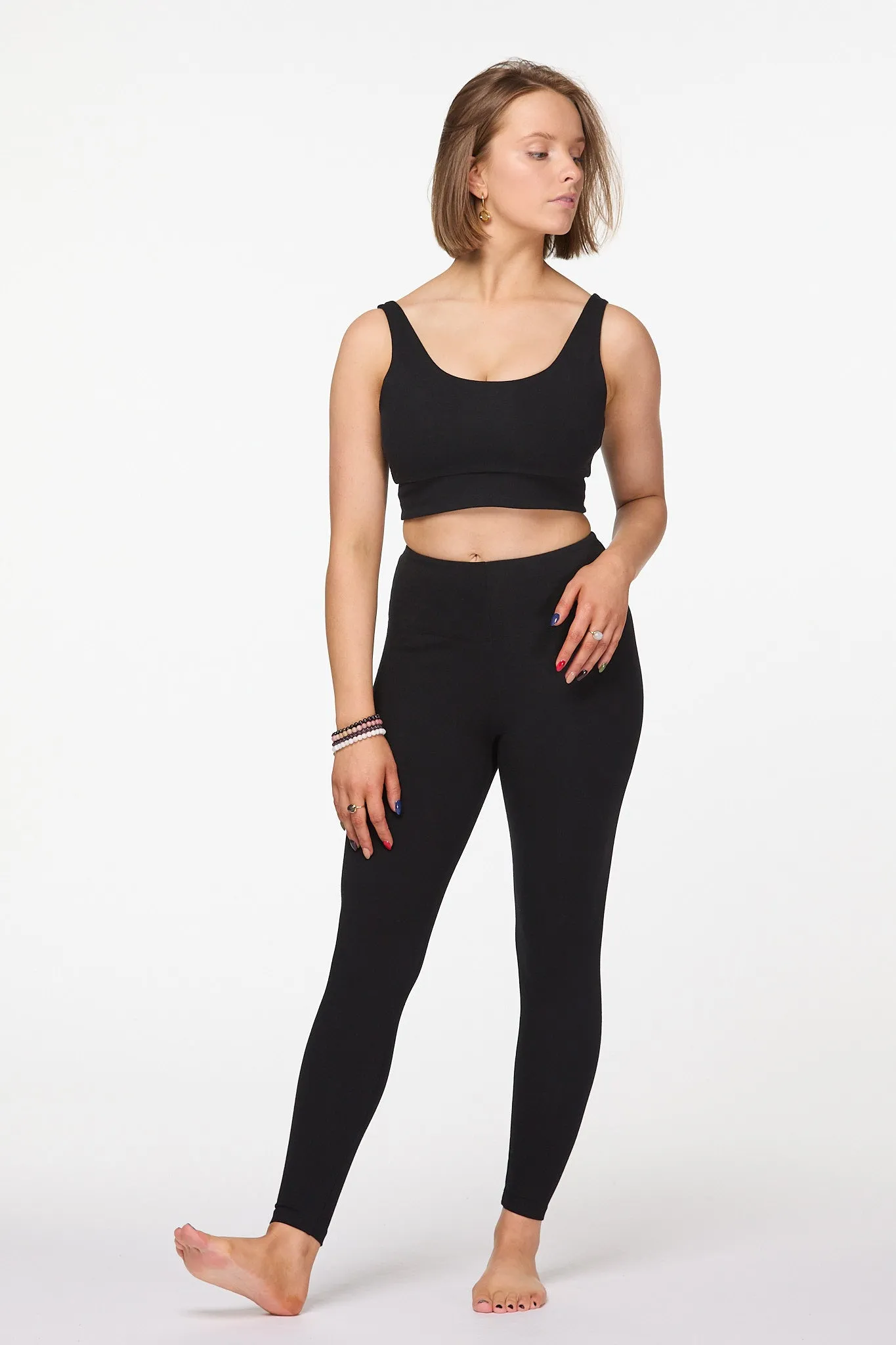 Power Leggings  7/8 | Black