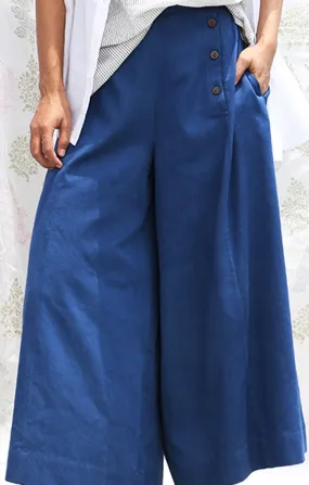 Prussian Blue Culottes