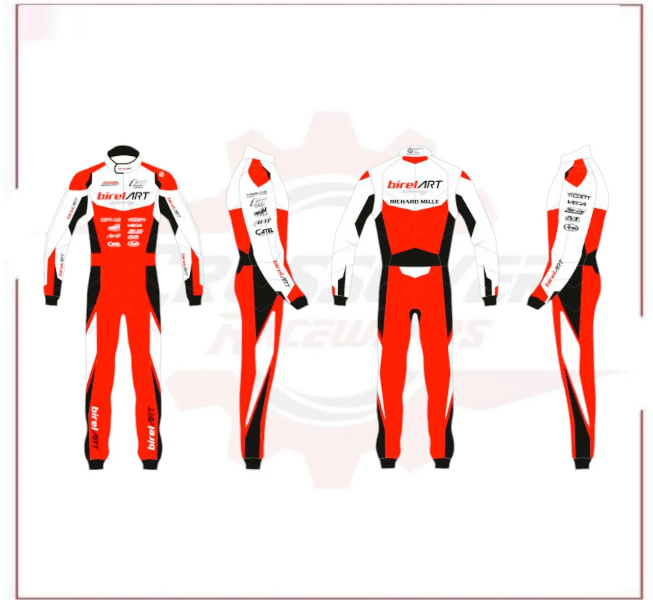 PSL BIRELART 2021 OVERALL DRIVER RACING SUIT