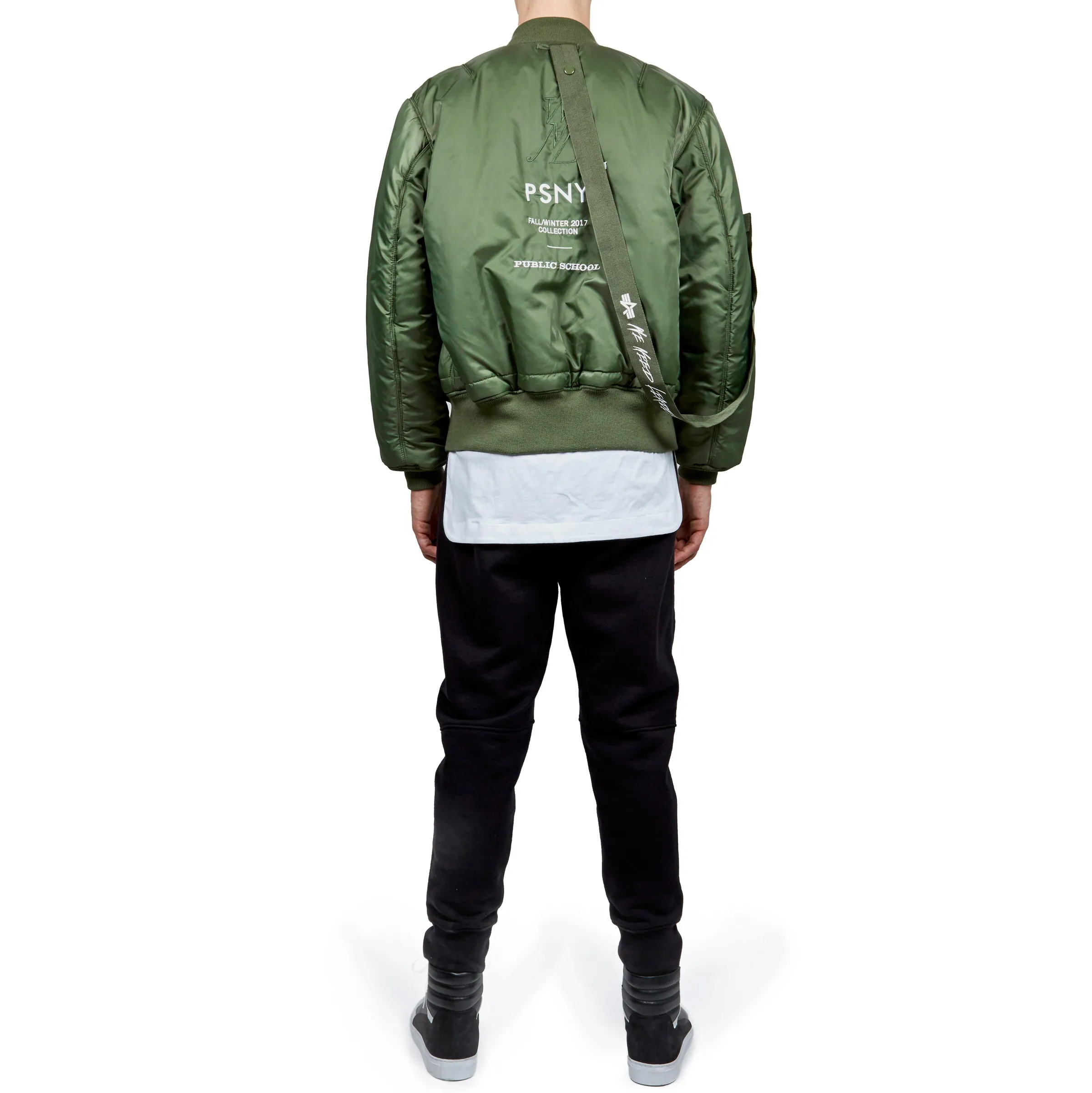 PSNY X Alpha Industries MA-1 Men's Reversible Bomber Jacket