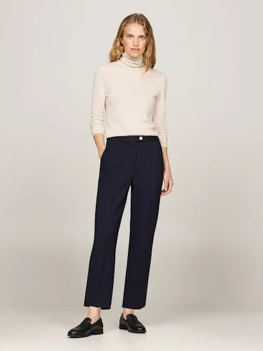 Punto Slim Straight Leg Trousers