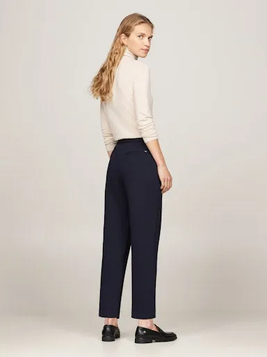 Punto Slim Straight Leg Trousers