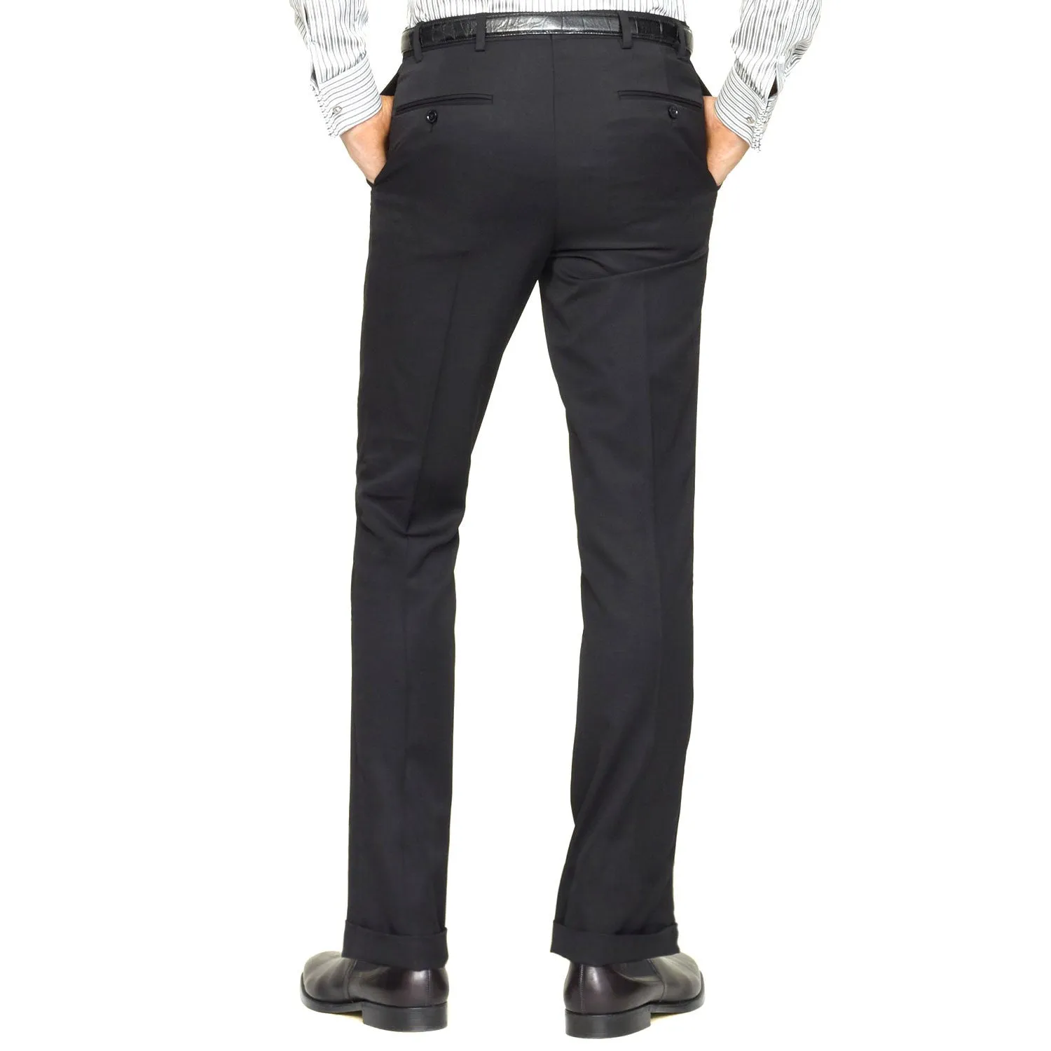 Ralph Lauren Anthony Wool Business Trousers - Charcoal