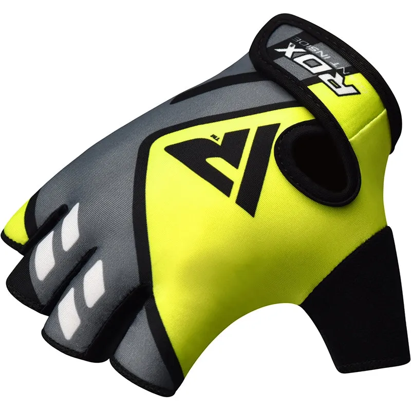 RDX F3 Fingerless Weight Lifting Gloves