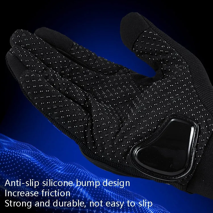 Riding Tribe MCS-17 Motorcycle Gloves Touch Screen Outdoor Riding Gloves, Size: XXL(Black)