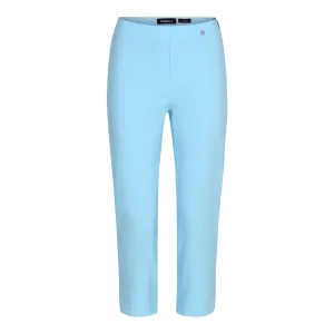 Robell Crop Trousers | Turquoise