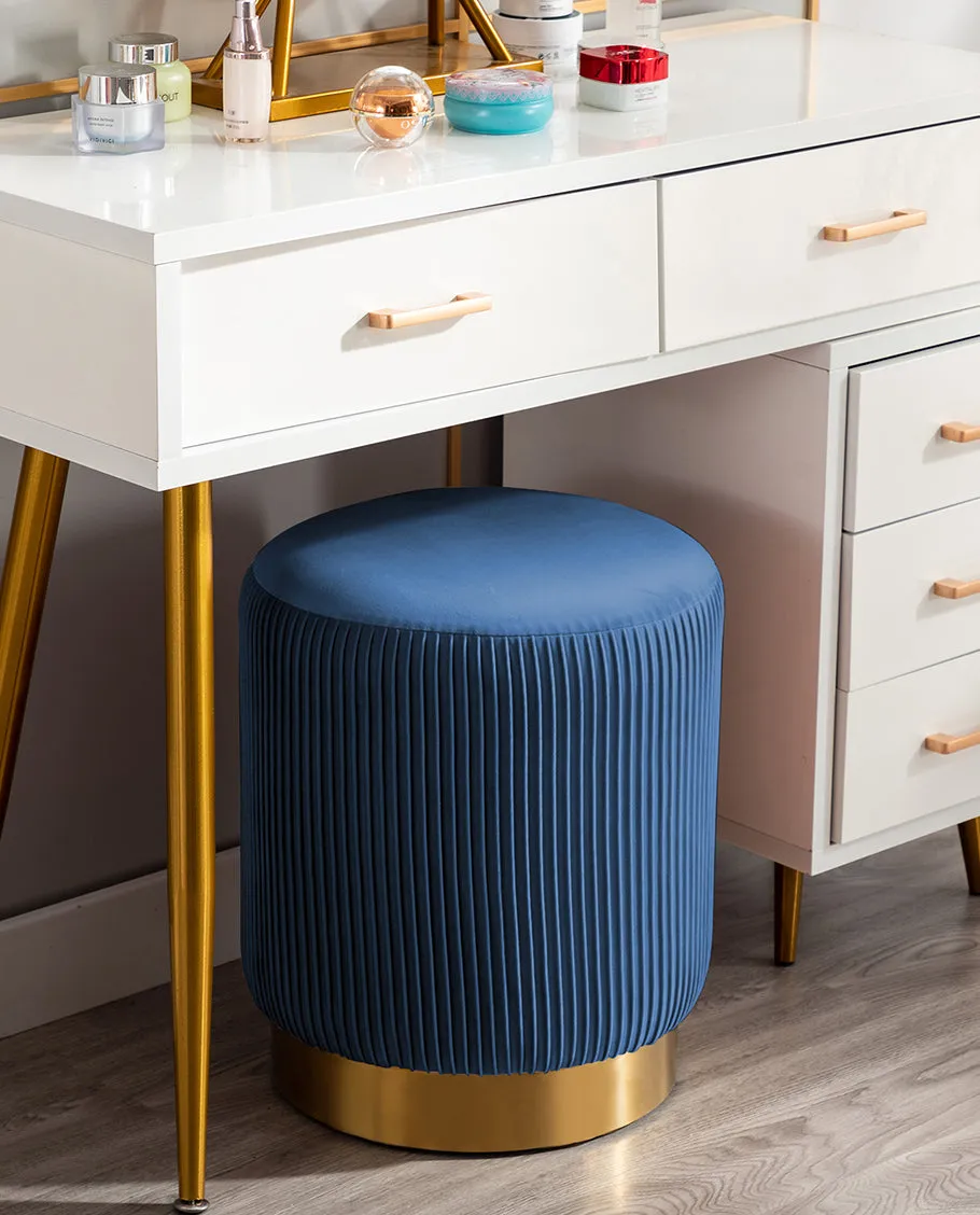 San Francisco Golden Detailing Ottoman