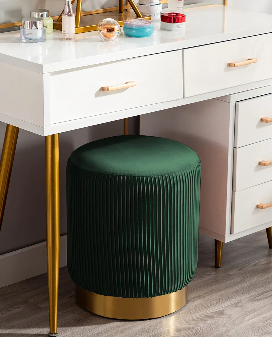 San Francisco Golden Detailing Ottoman