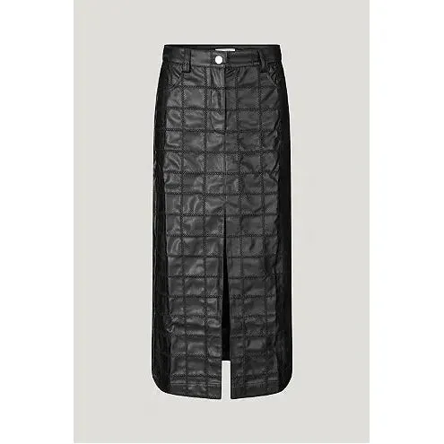 Sascha PU Midi Skirt