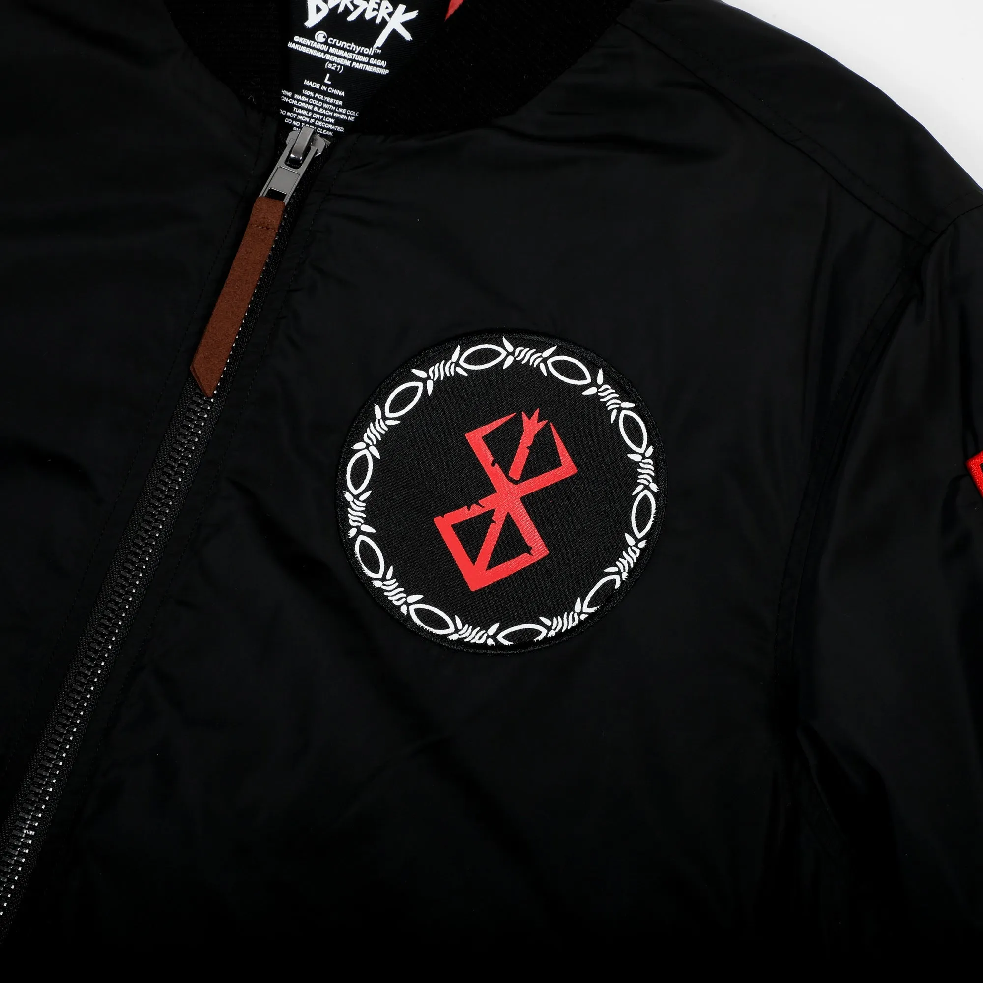 Skull Knight Black Bomber Jacket