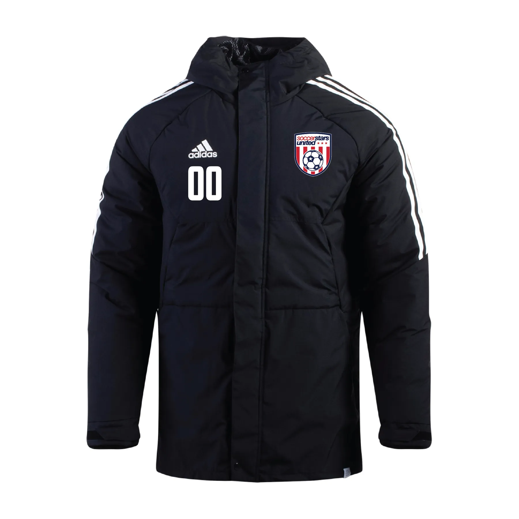 Soccer Stars United New York adidas Condivo 22 Stadium Parka Jacket Black