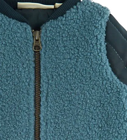 SOFT GALLERY ICE GILLIA OMBRE BLUE BOMBER JACKET 