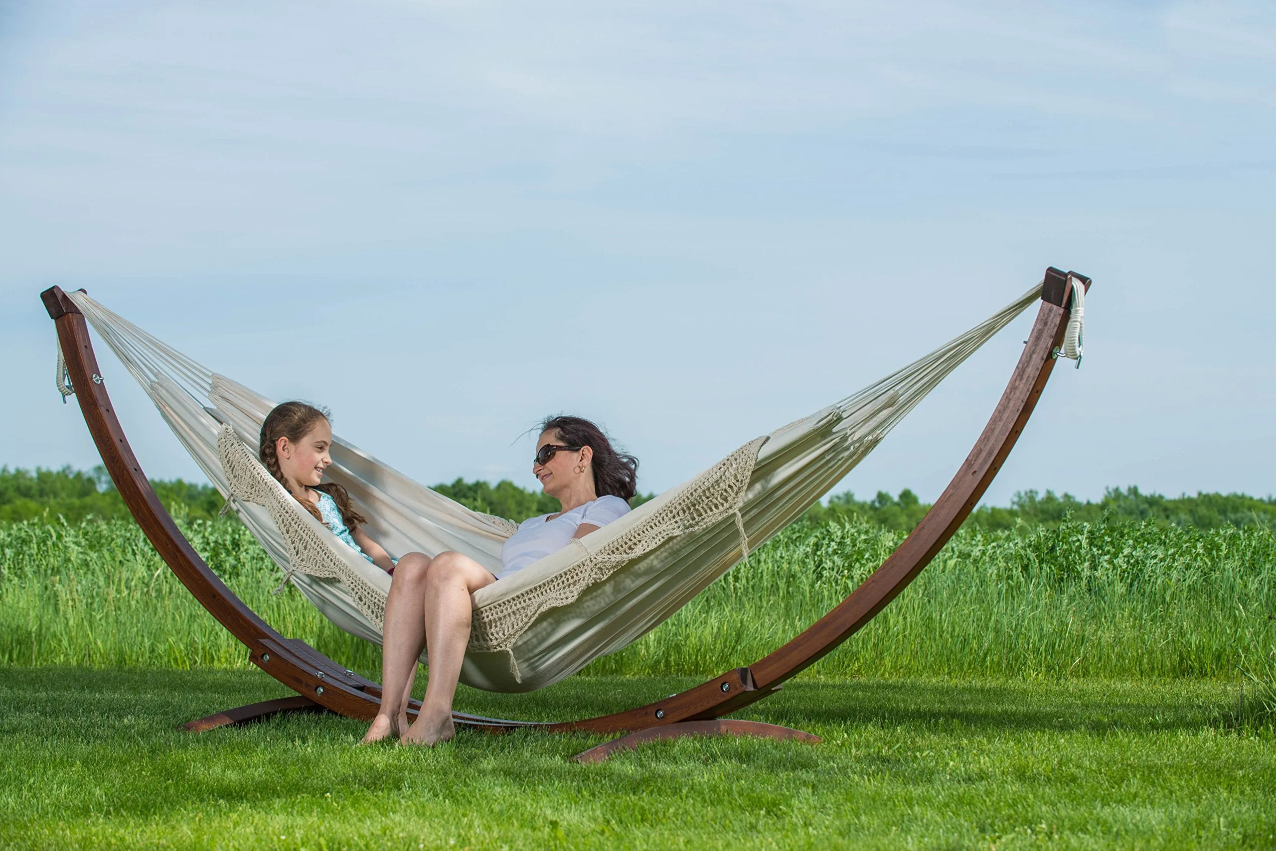 Solid Pine Wood Hammock Combo - Vivere