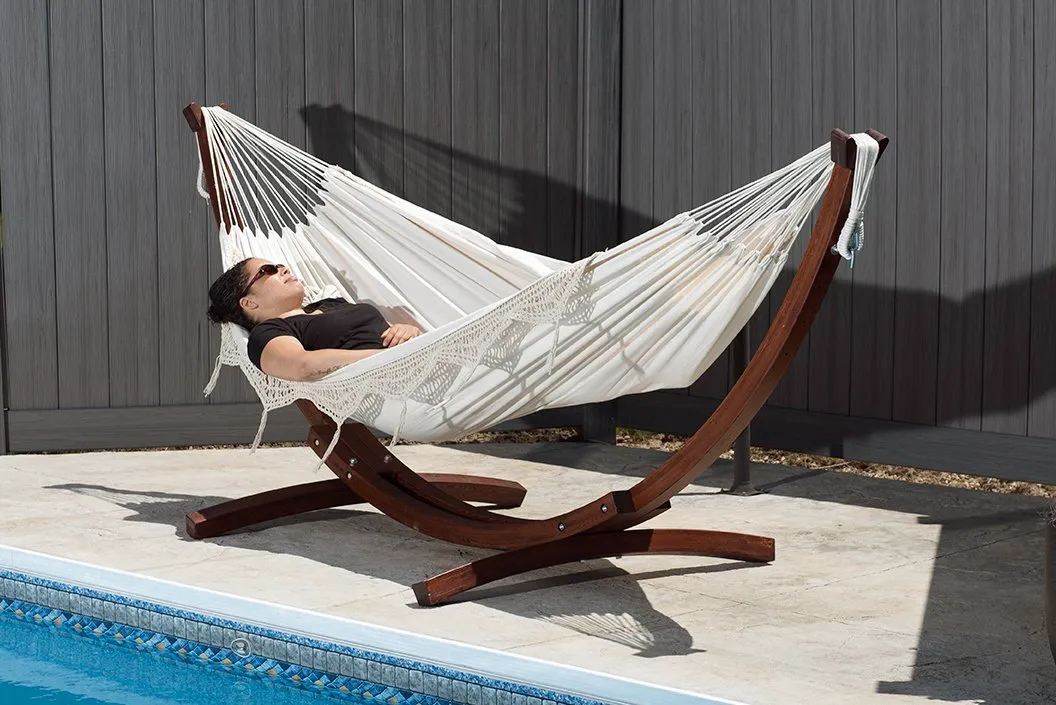 Solid Pine Wood Hammock Combo - Vivere