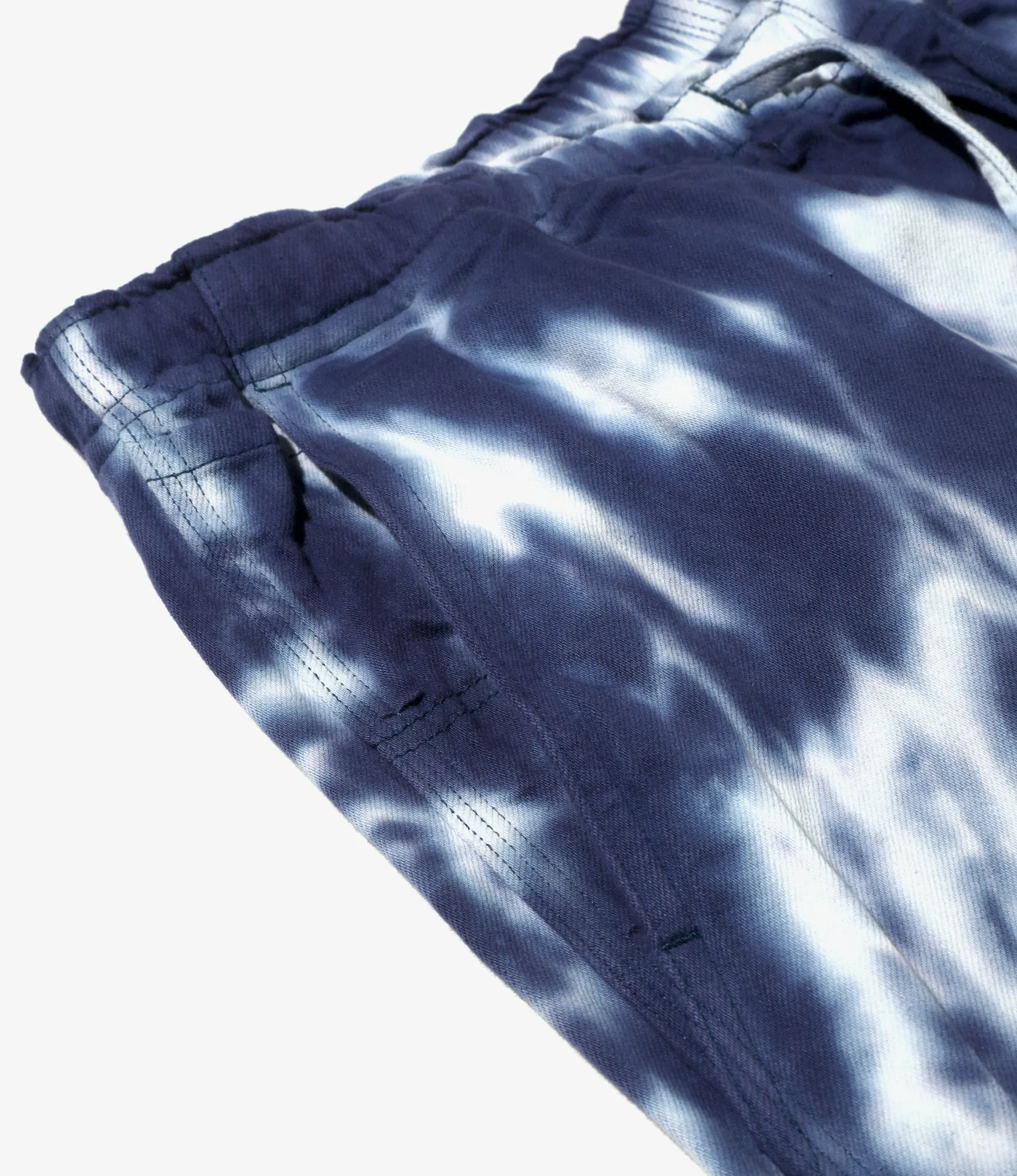 String Work Pant – 8oz Denim / Tie Dye – Navy