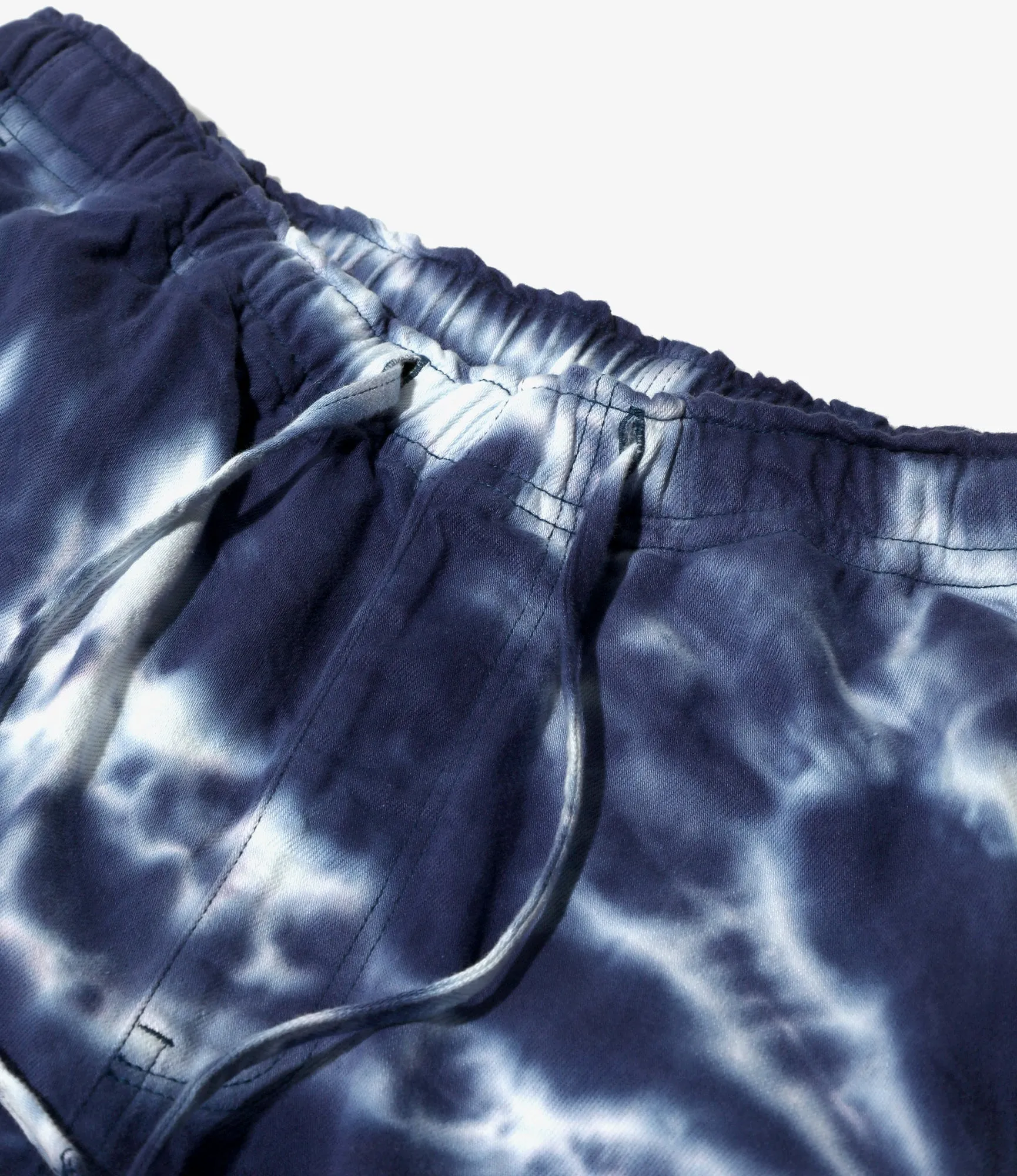 String Work Pant – 8oz Denim / Tie Dye – Navy